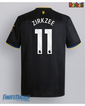 Manchester United Joshua Zirkzee #11 Tricou Fotbal Replică 2025-26 Barbati Treilea
